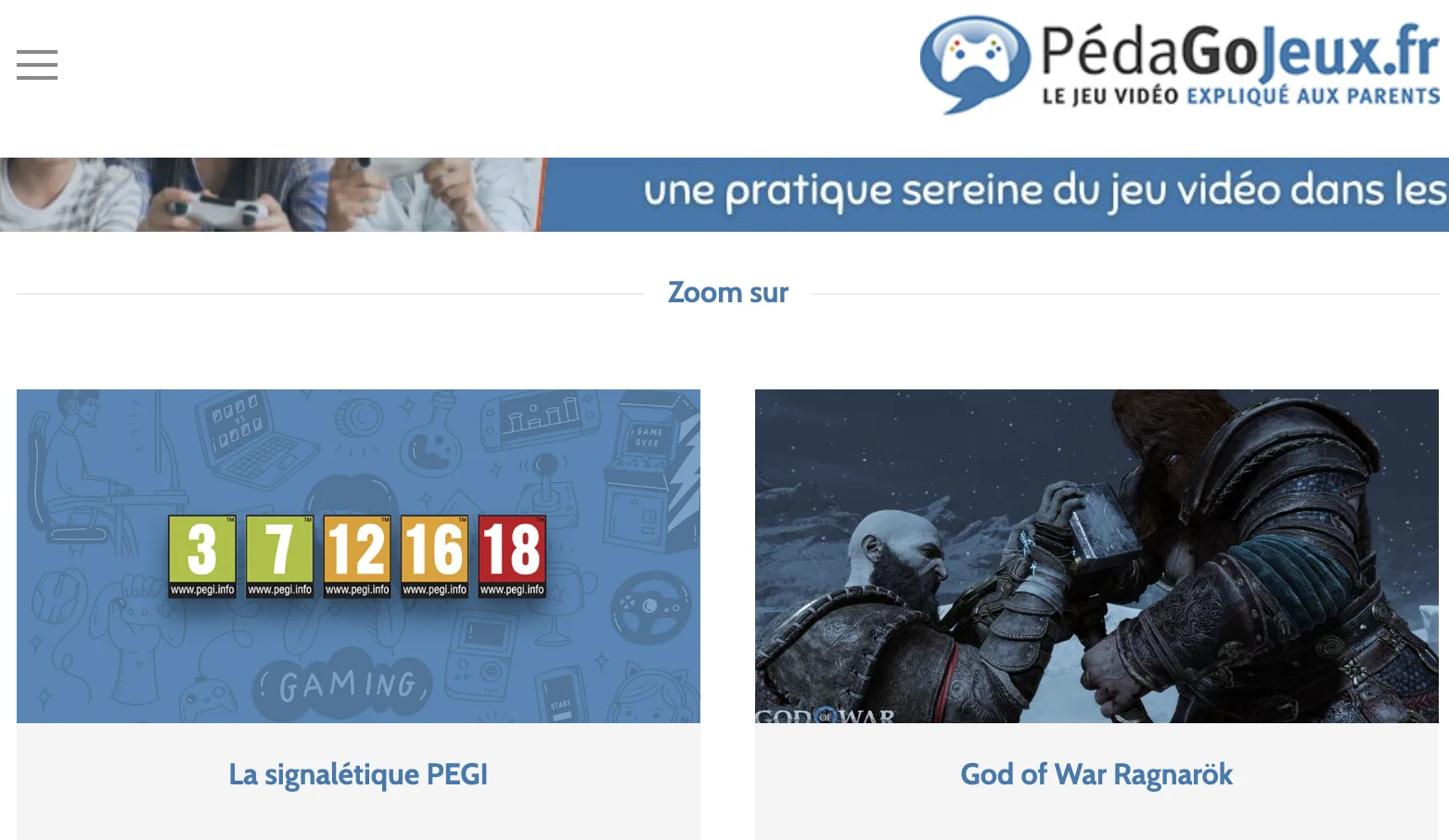 Site www.pedagojeux.fr