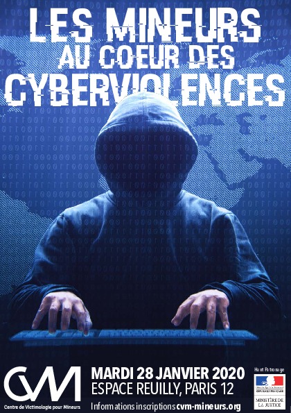 Flyer - colloque 2020 - cyberviolences sur mineurs