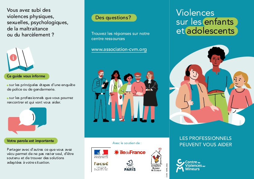 Abus et violences sur enfants et adolescents (guide)