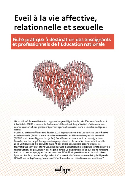 EVARS et numérique - fiche enseignants