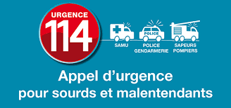 Num&eacute;ro d'urgence le 114